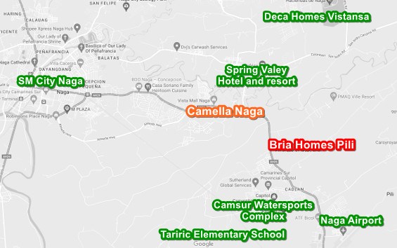 Bria Homes Pili near Camella Bicol Bria Homes Pili near Camella Bicol